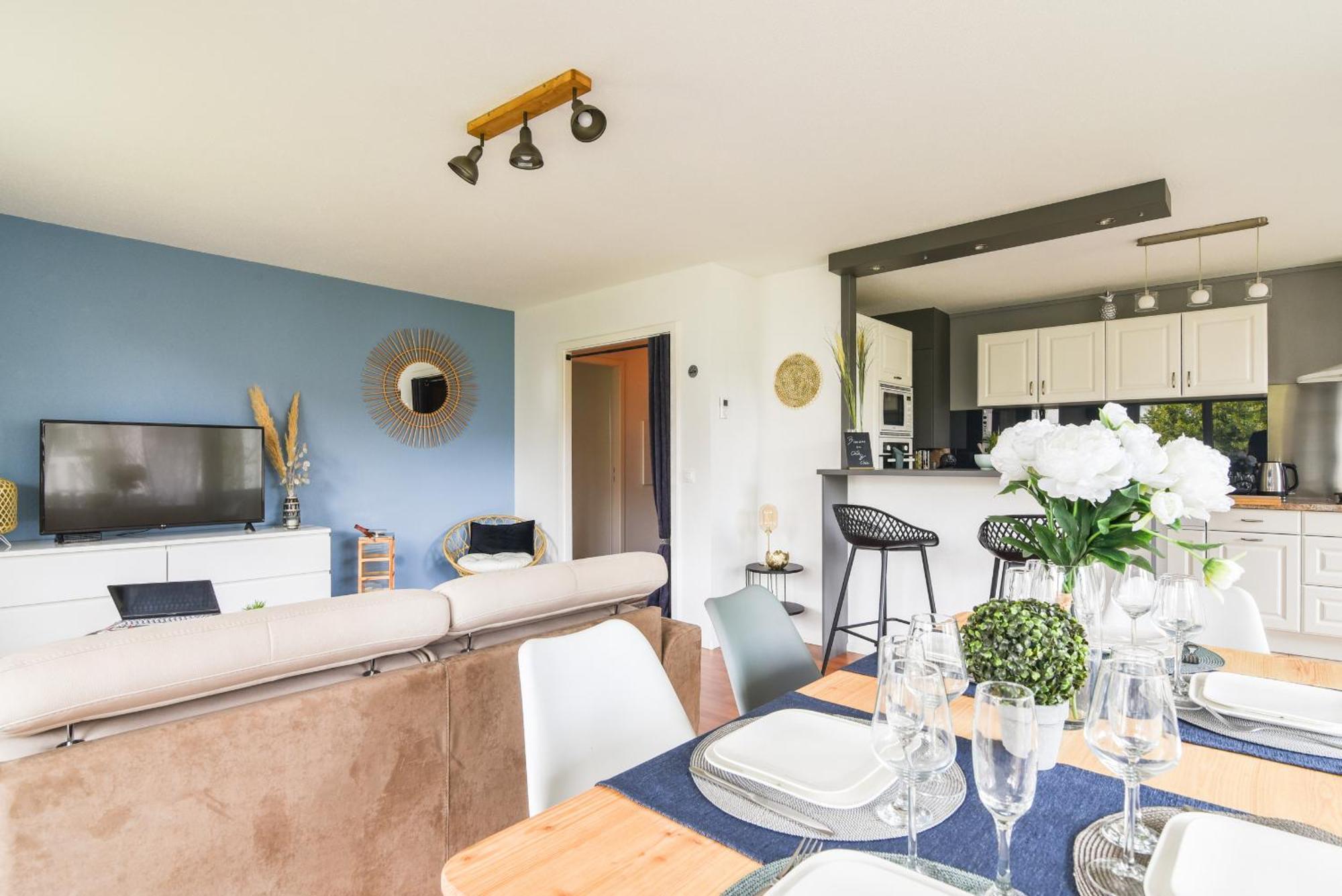 Ferienwohnung Le Chill&Chic Terrasse - Parking Colmar Exterior foto