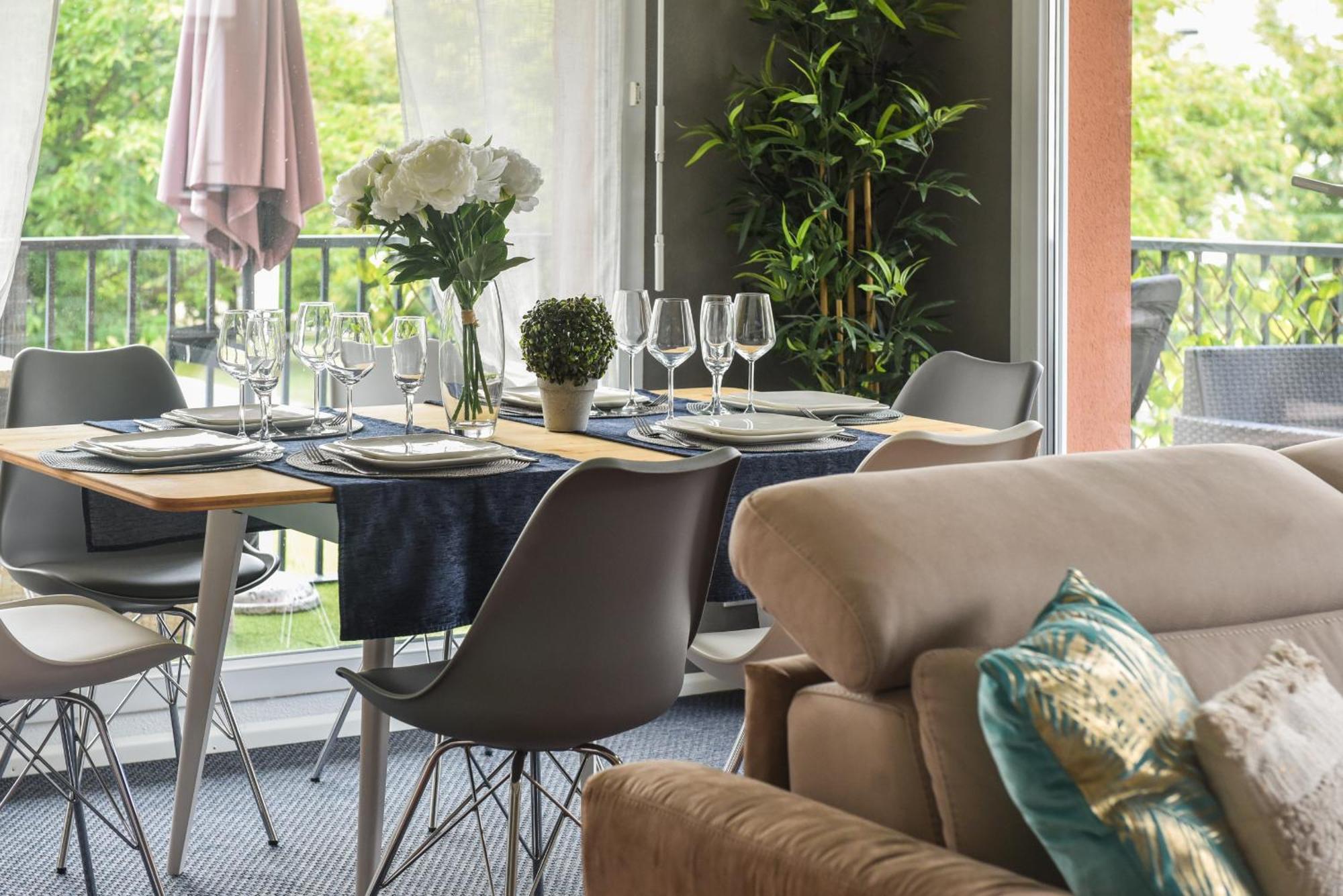 Ferienwohnung Le Chill&Chic Terrasse - Parking Colmar Exterior foto