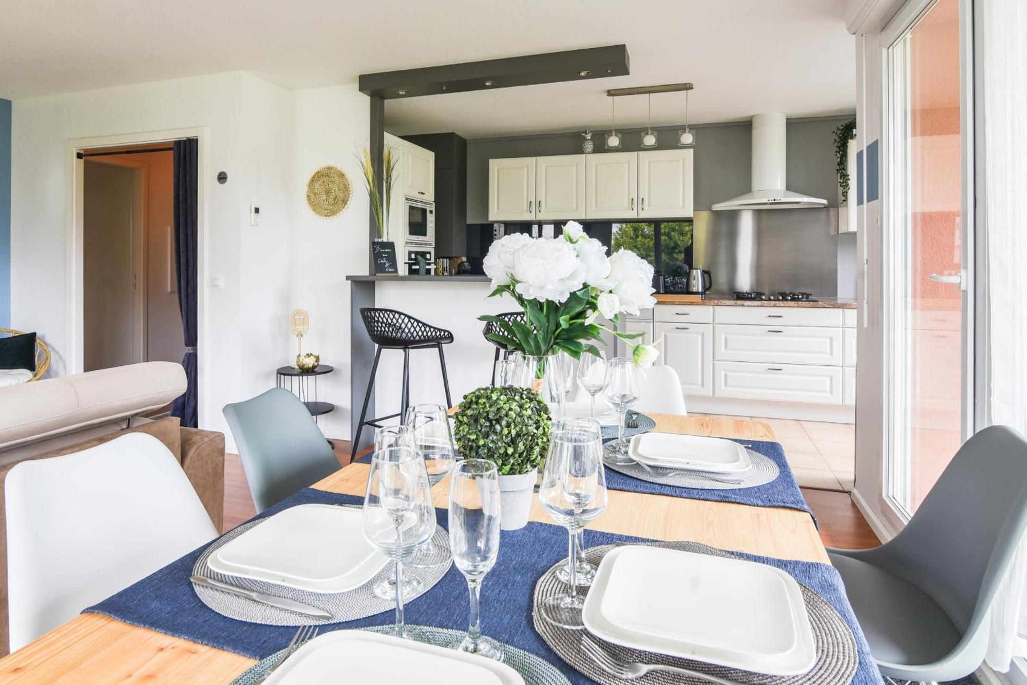 Ferienwohnung Le Chill&Chic Terrasse - Parking Colmar Exterior foto